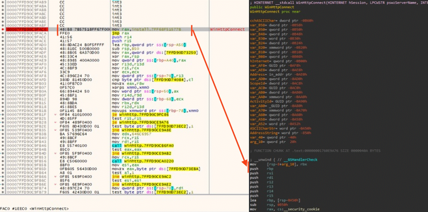 debugger detected