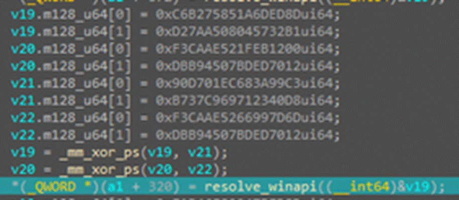 embedded strings