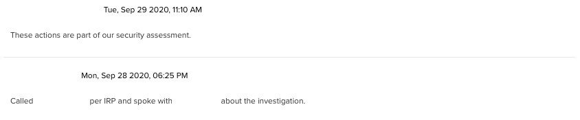SOC response to activity